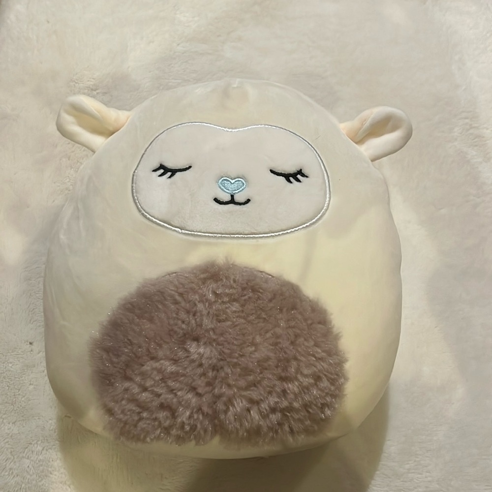 7" Squishmallows Easter Sophie Lamb Fuzzy Belly Plush Stuffed Animal